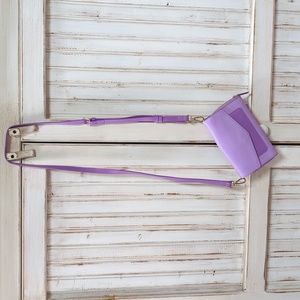 Vera Bradley, ultimate crossbody. Lilac Pebble leather